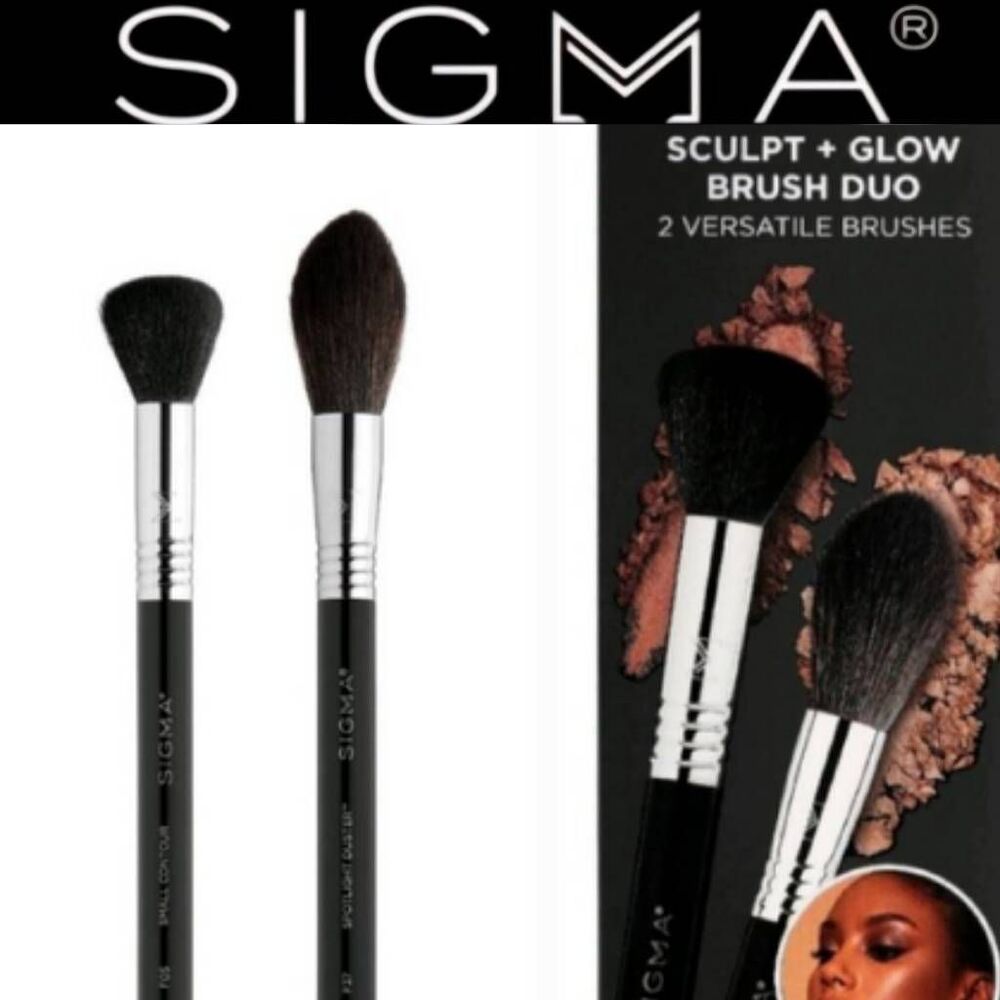 Sigma Sculpt + Glow Brush Duo